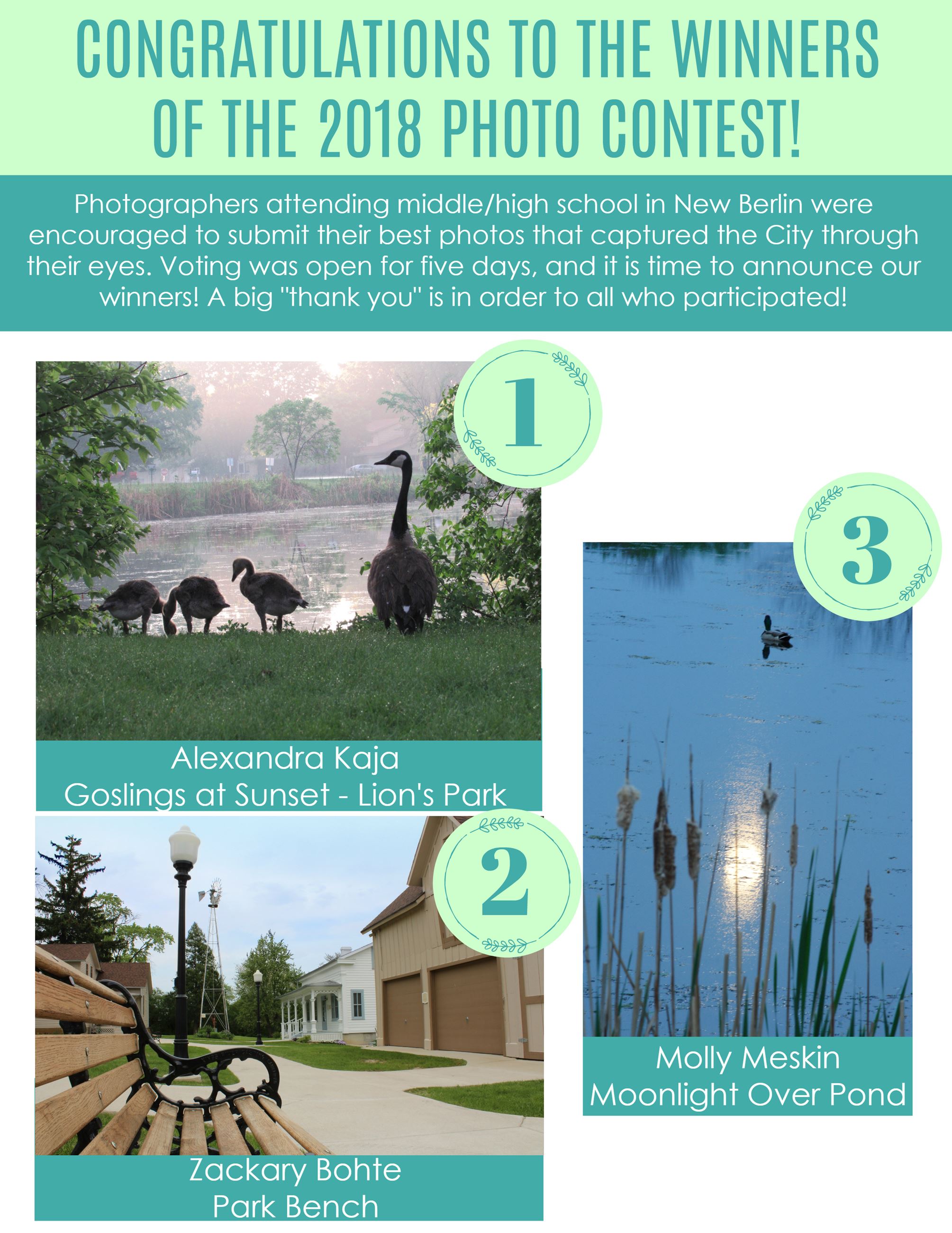 Photo Contest Winners