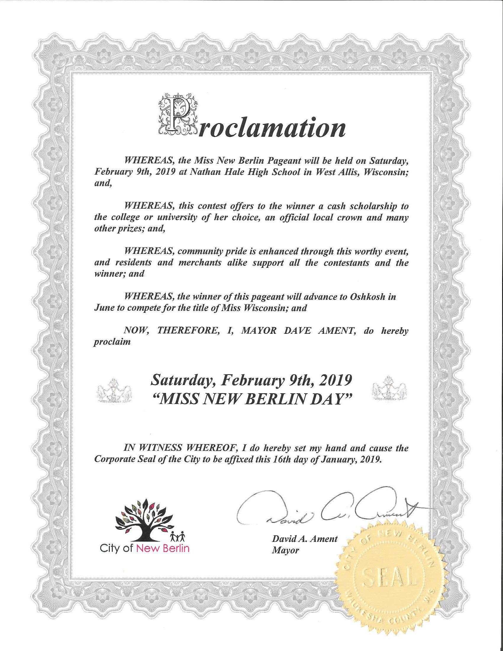 Miss New Berlin 2019