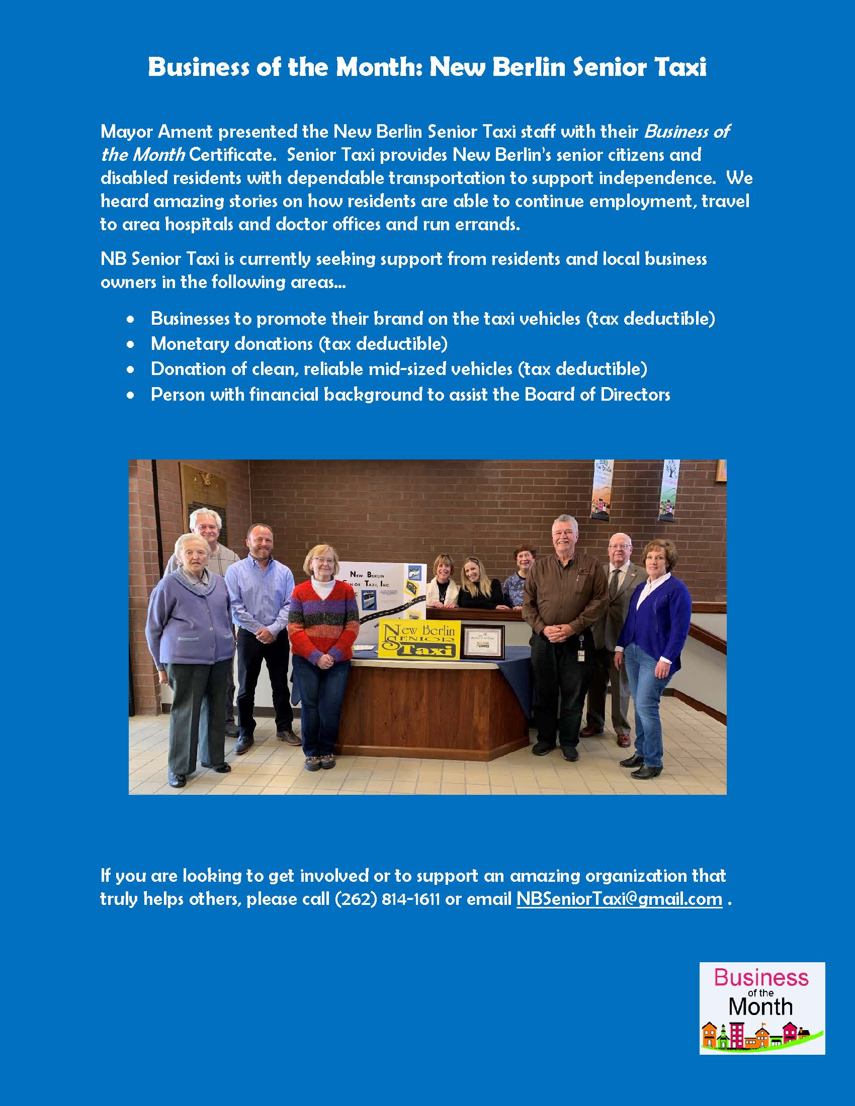 Business of the Month