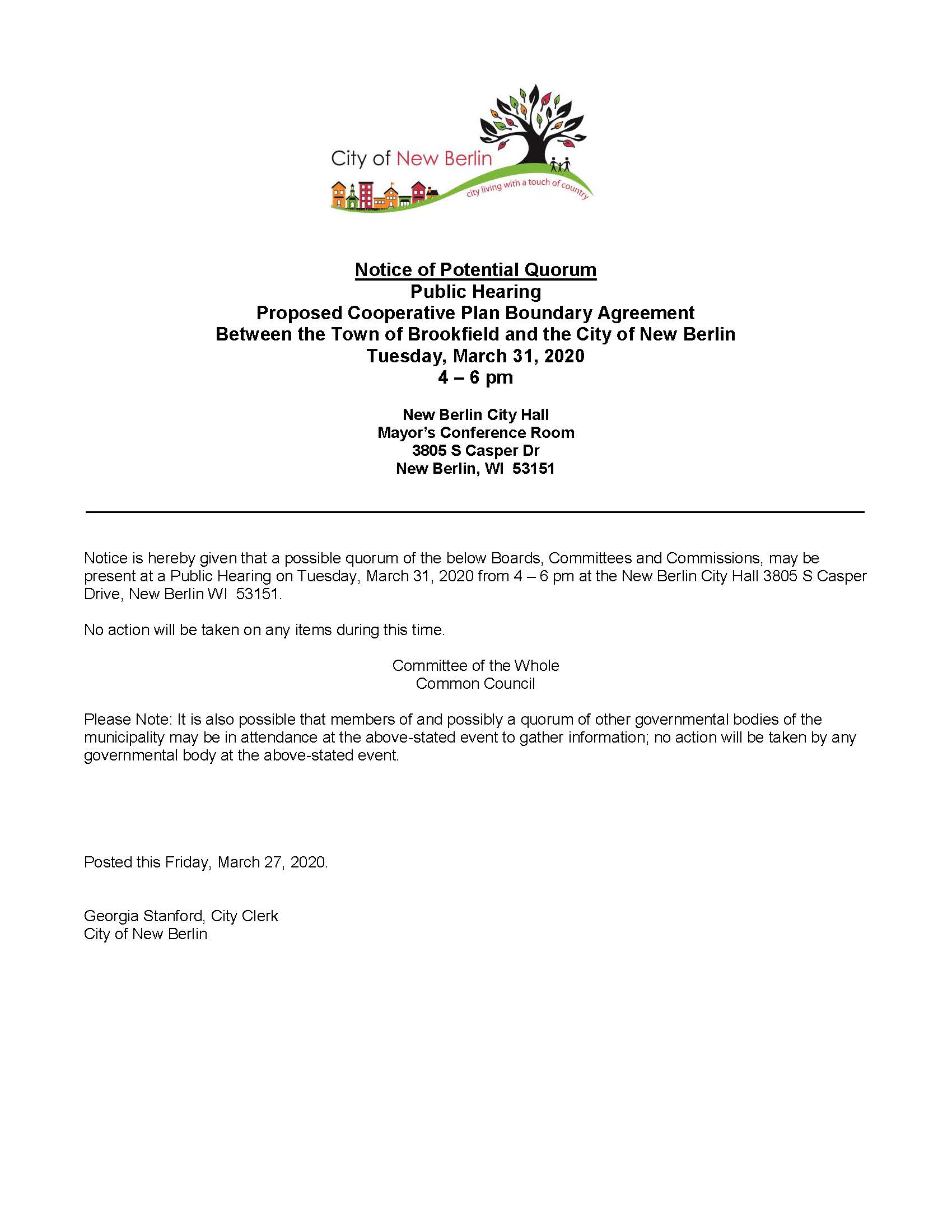 Potential Quorum Notice-3.31.20