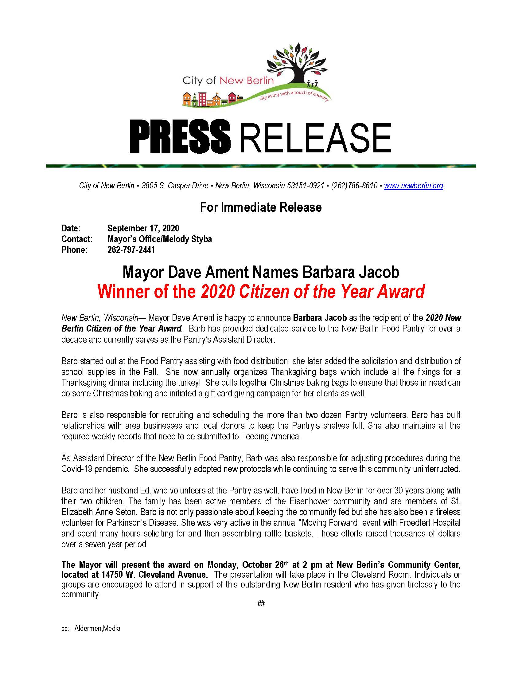 Press-Release-Citizen of the Year Announcement