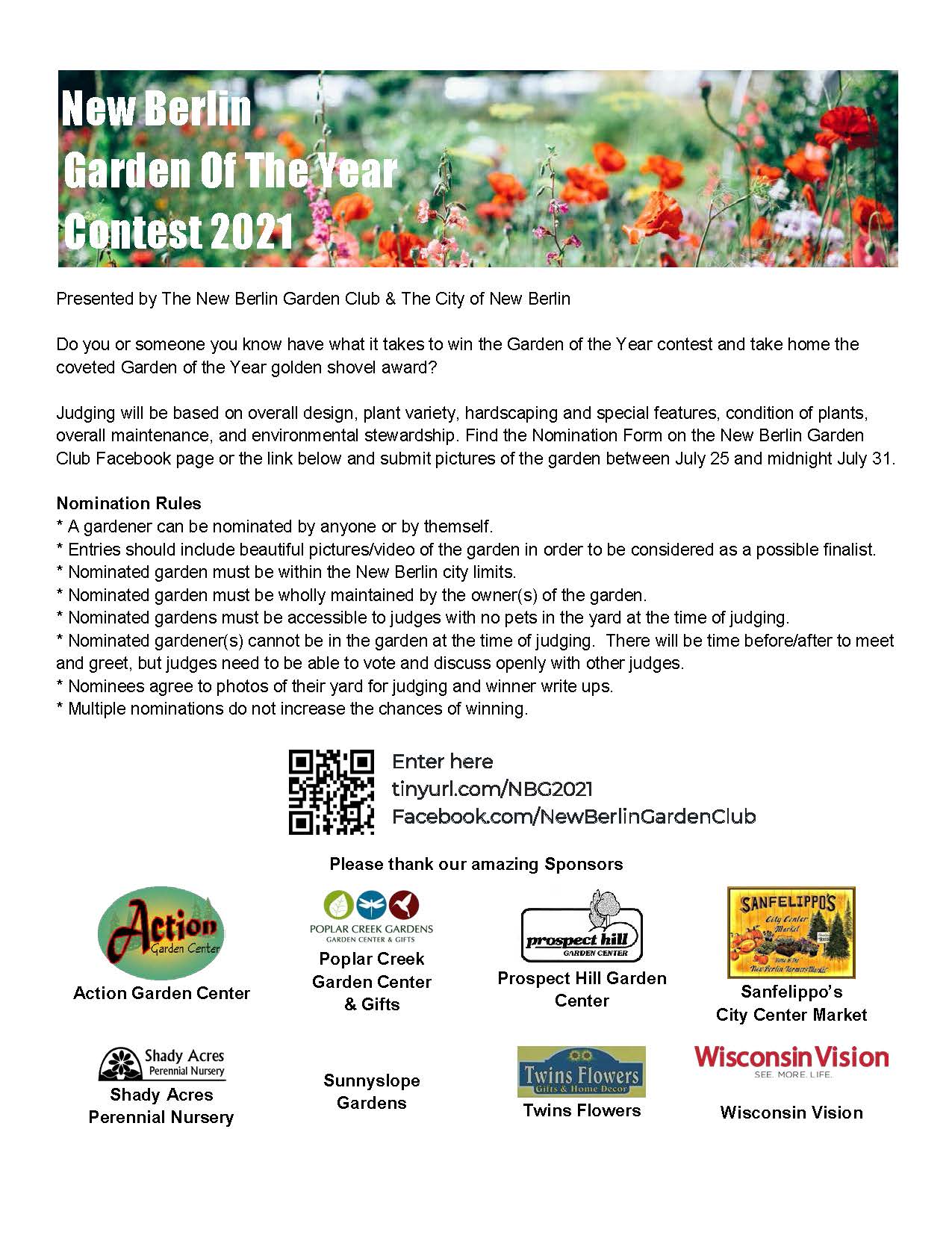 Garden of the Year Flyer 2021