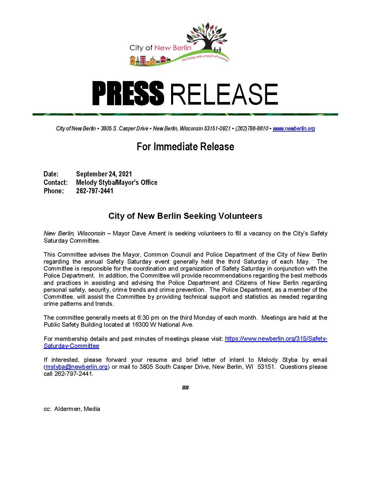 Press Release - BC Vacancy