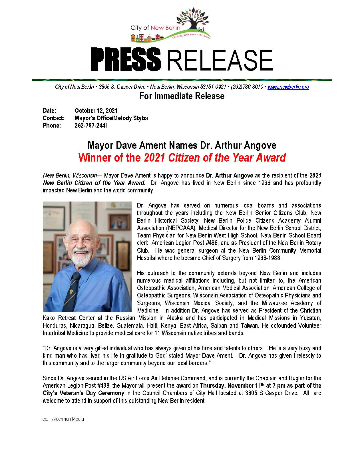 Press-Release-announcing winner