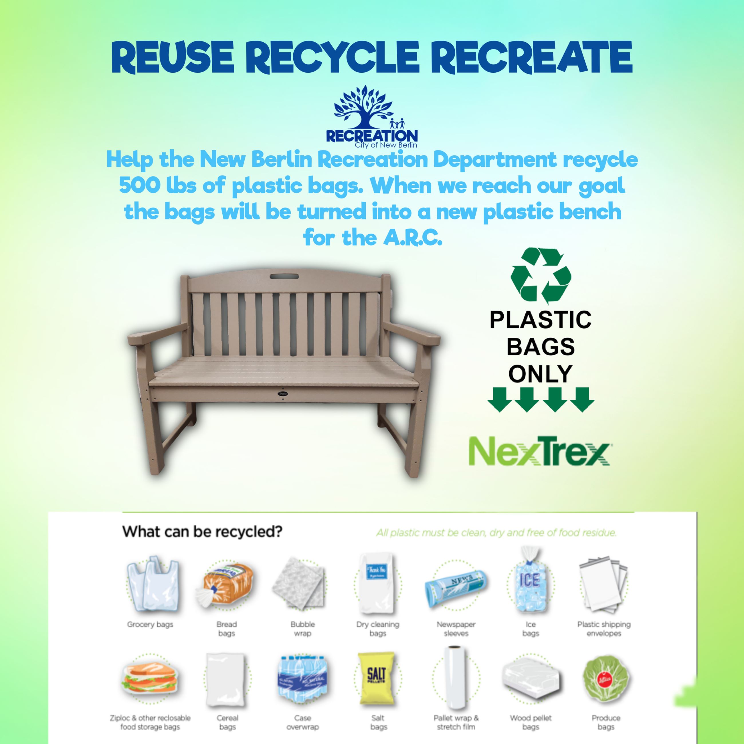 Reuse Recycle Recreate