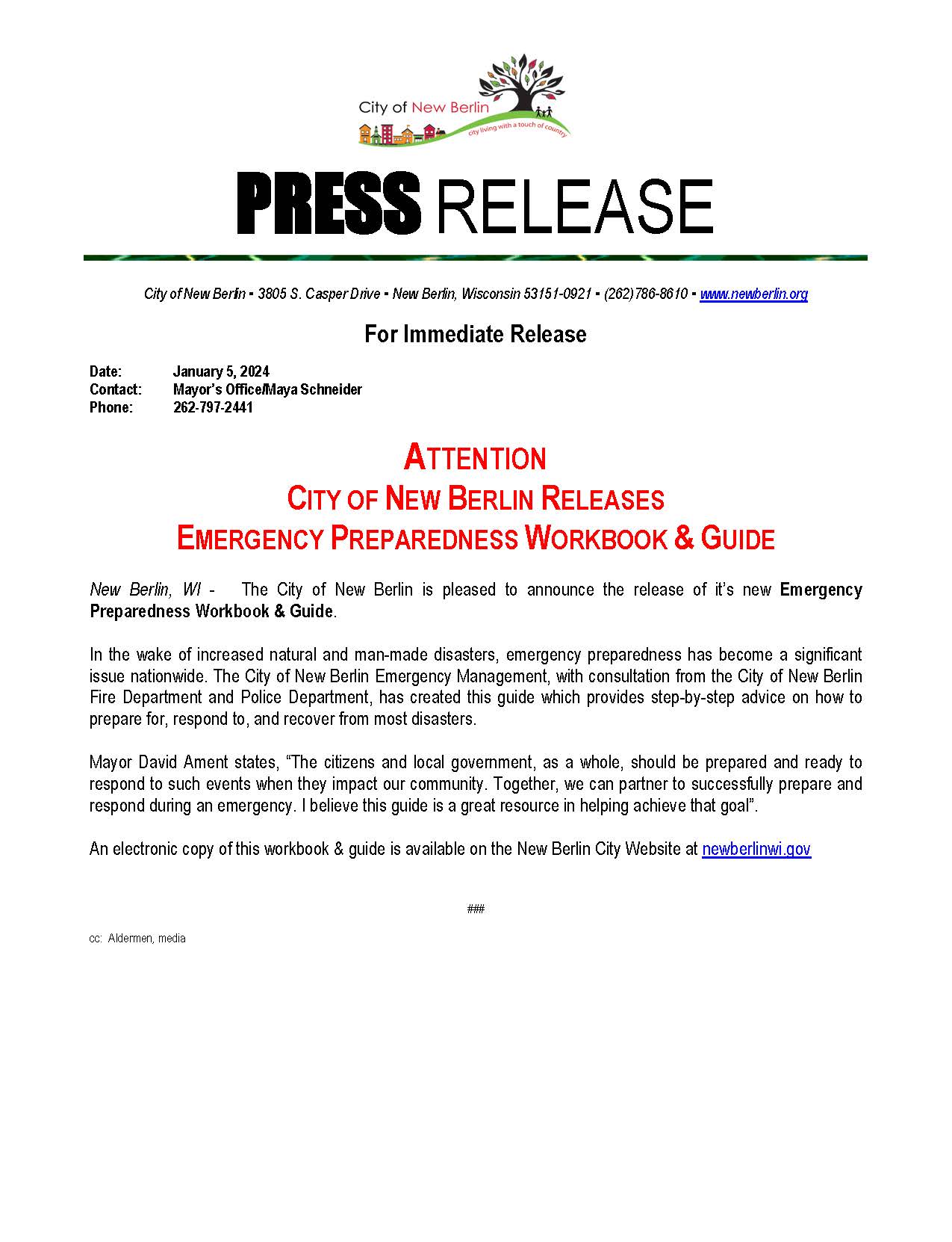 Press-EM Prepardness Workbook and Guide Release 2024