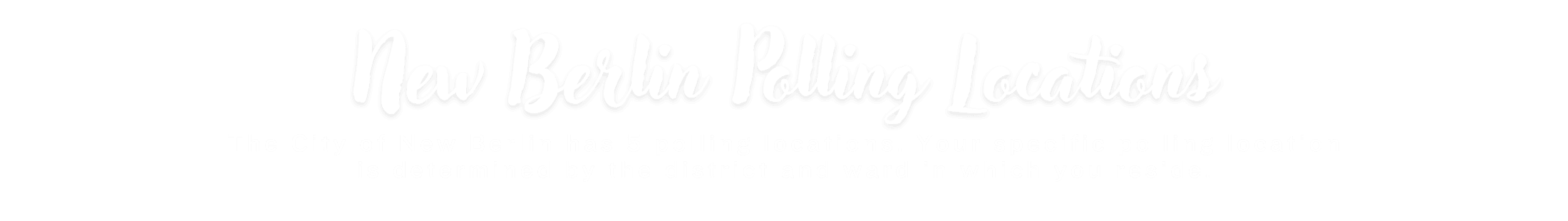 polling locations