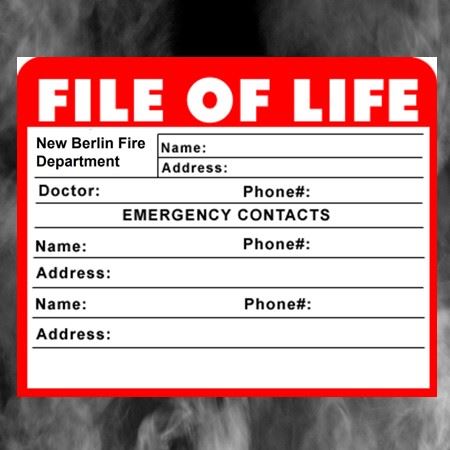 File of Life Graphic Button