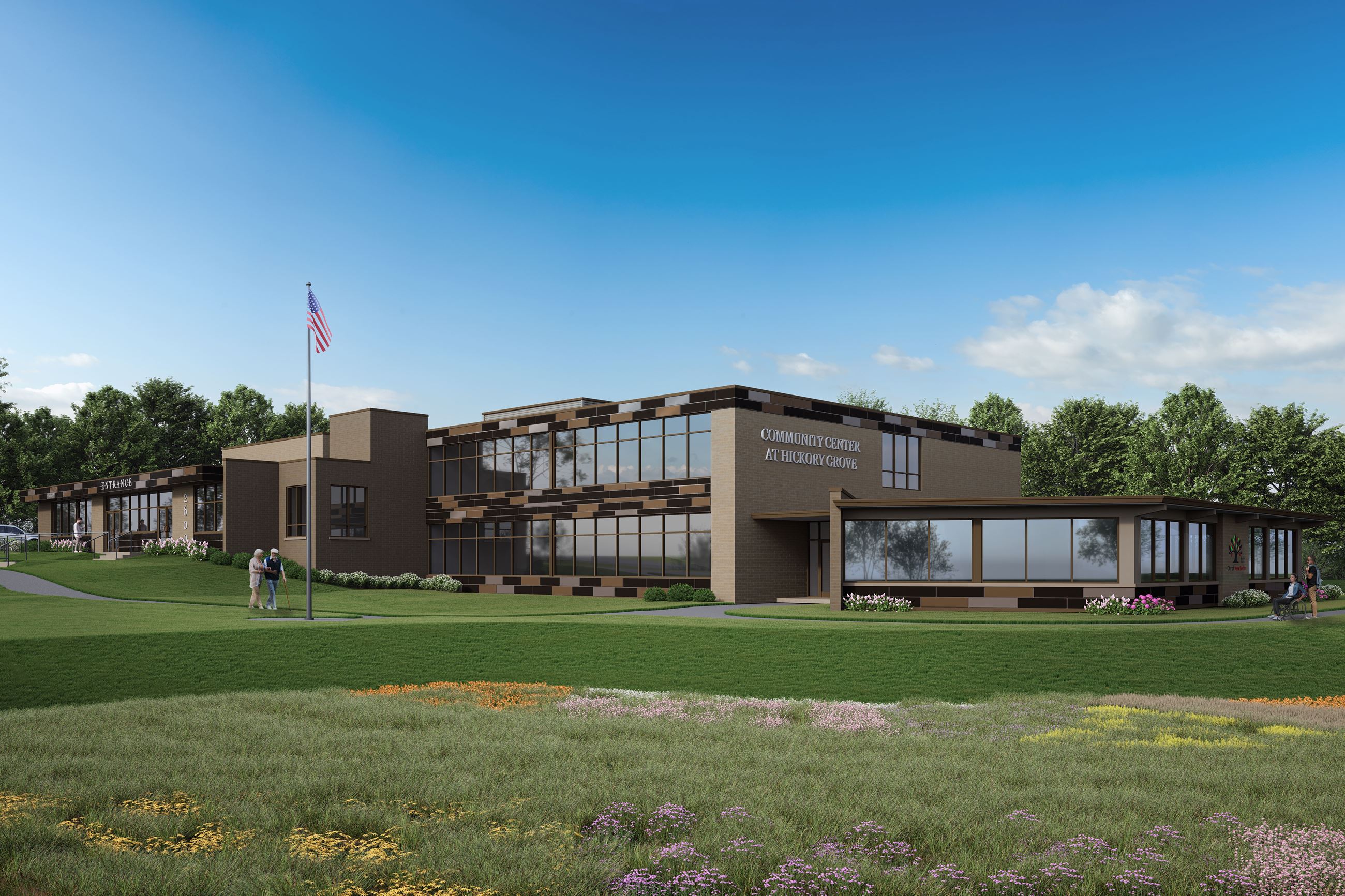 New Berlin Community Center at Hickory Grove Rendering (3)