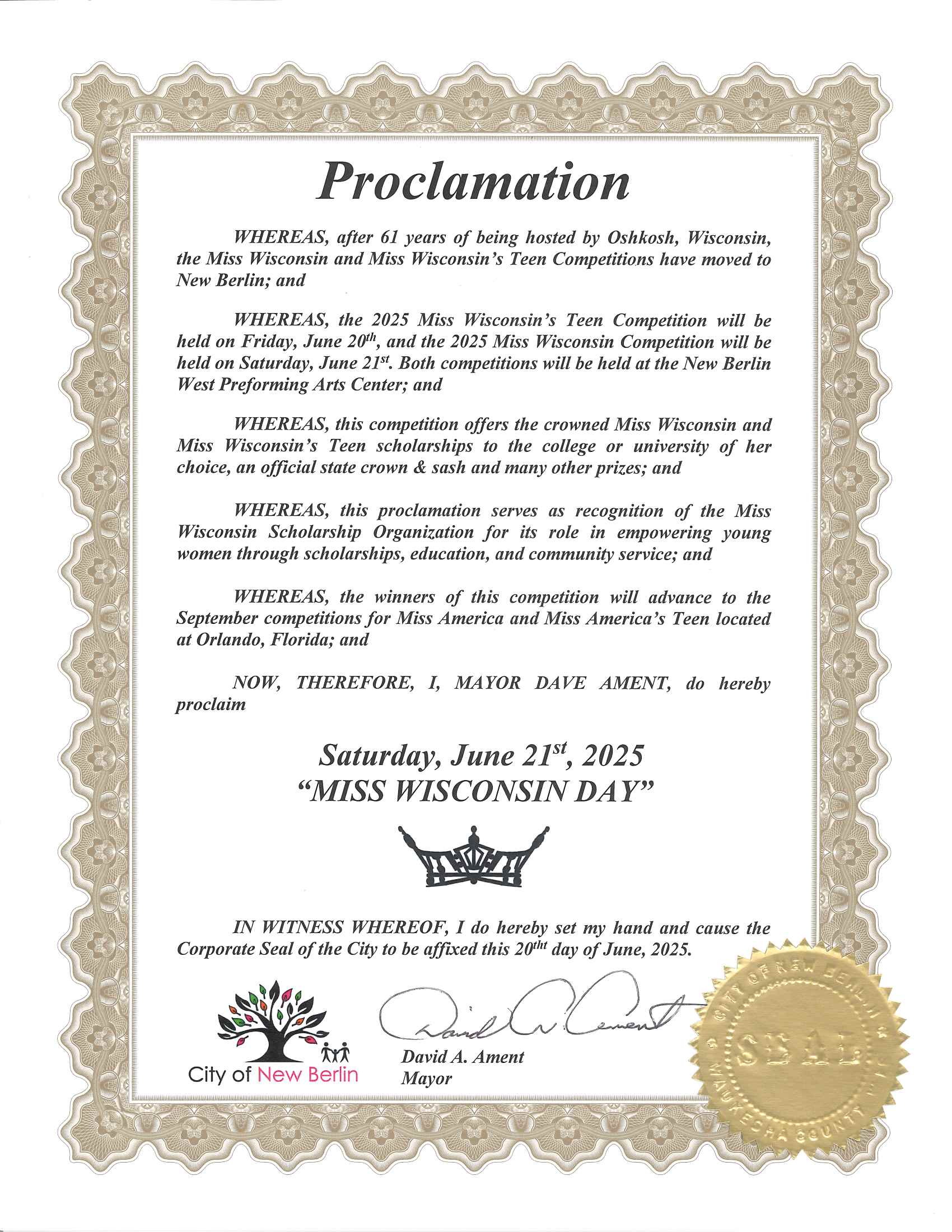 Miss Wisconsin Proclamation 2.pdf